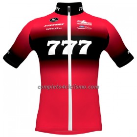 Maglia 2023 Team 777 Manica Corta Rosso
